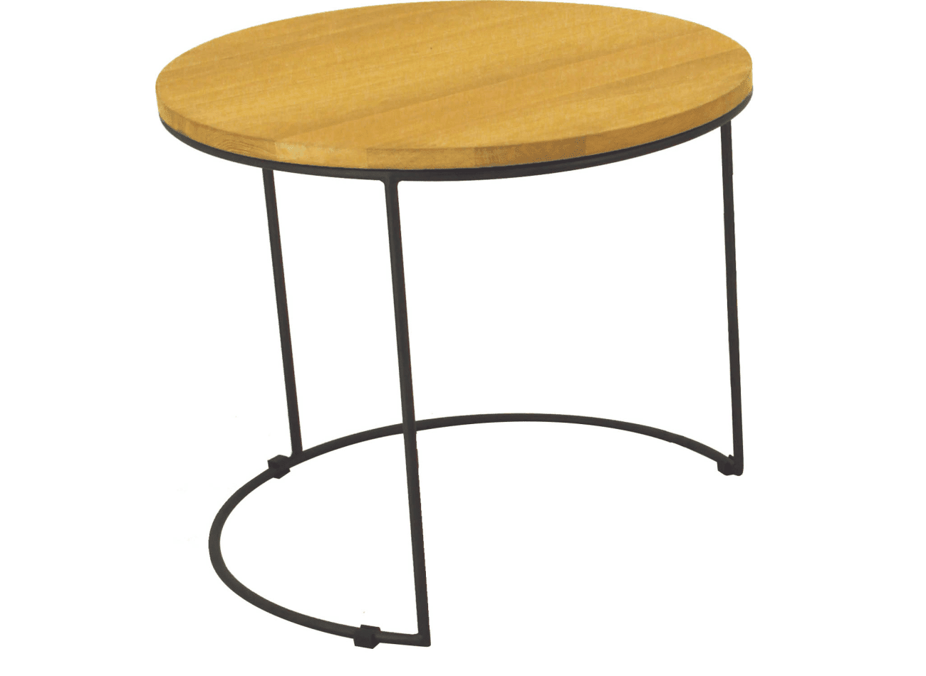 ELIG NEST OF 3 ROUND COFFEE TABLE SET - Image 4