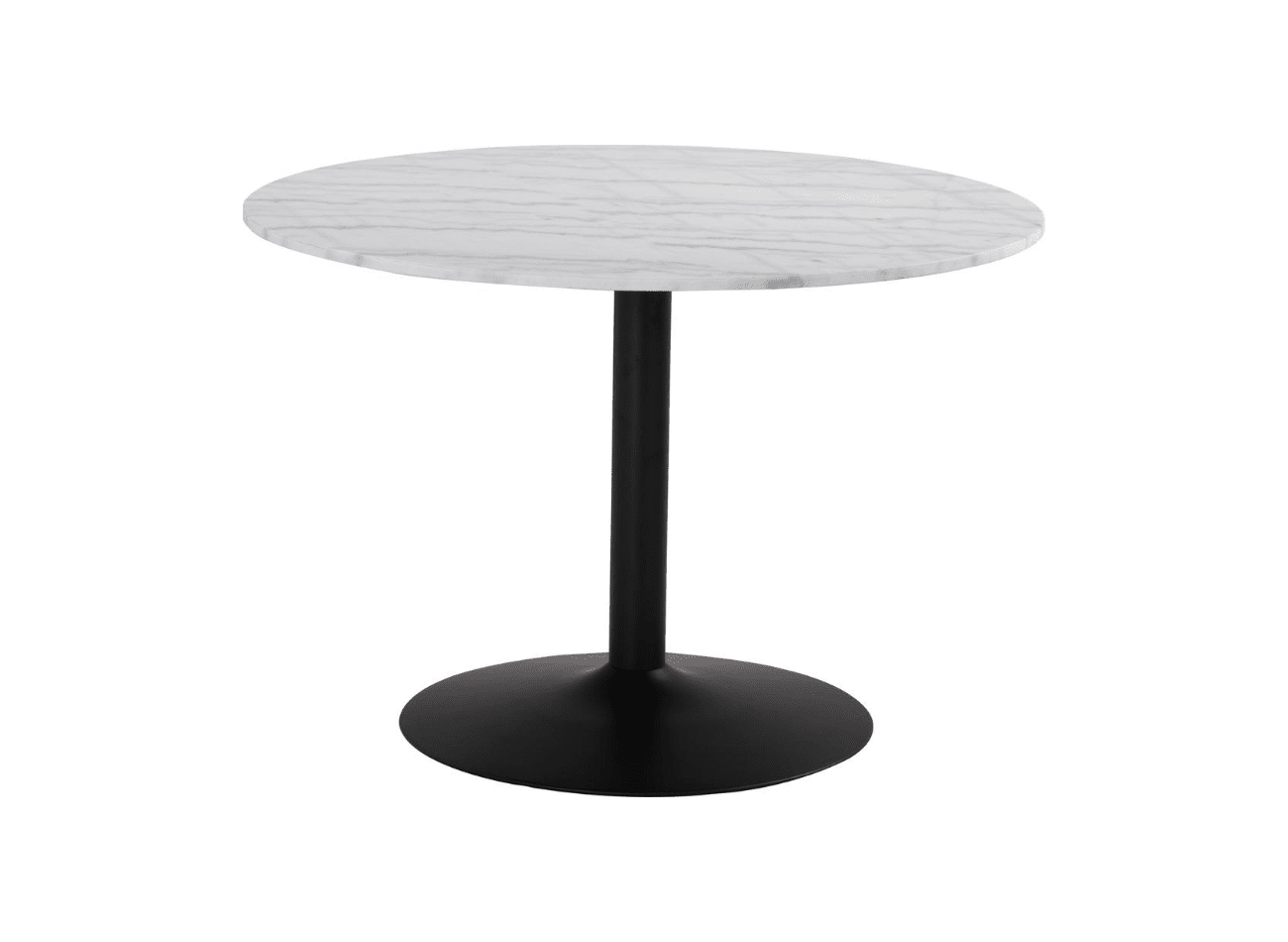 MARM DINING TABLE, 1.1M - Image 2