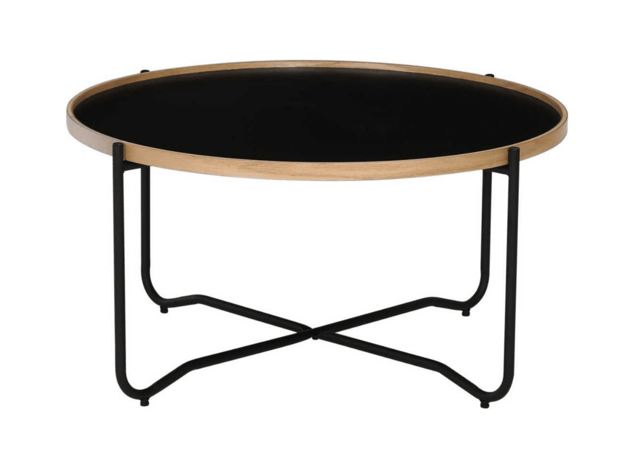 TAN COFFEE TABLE