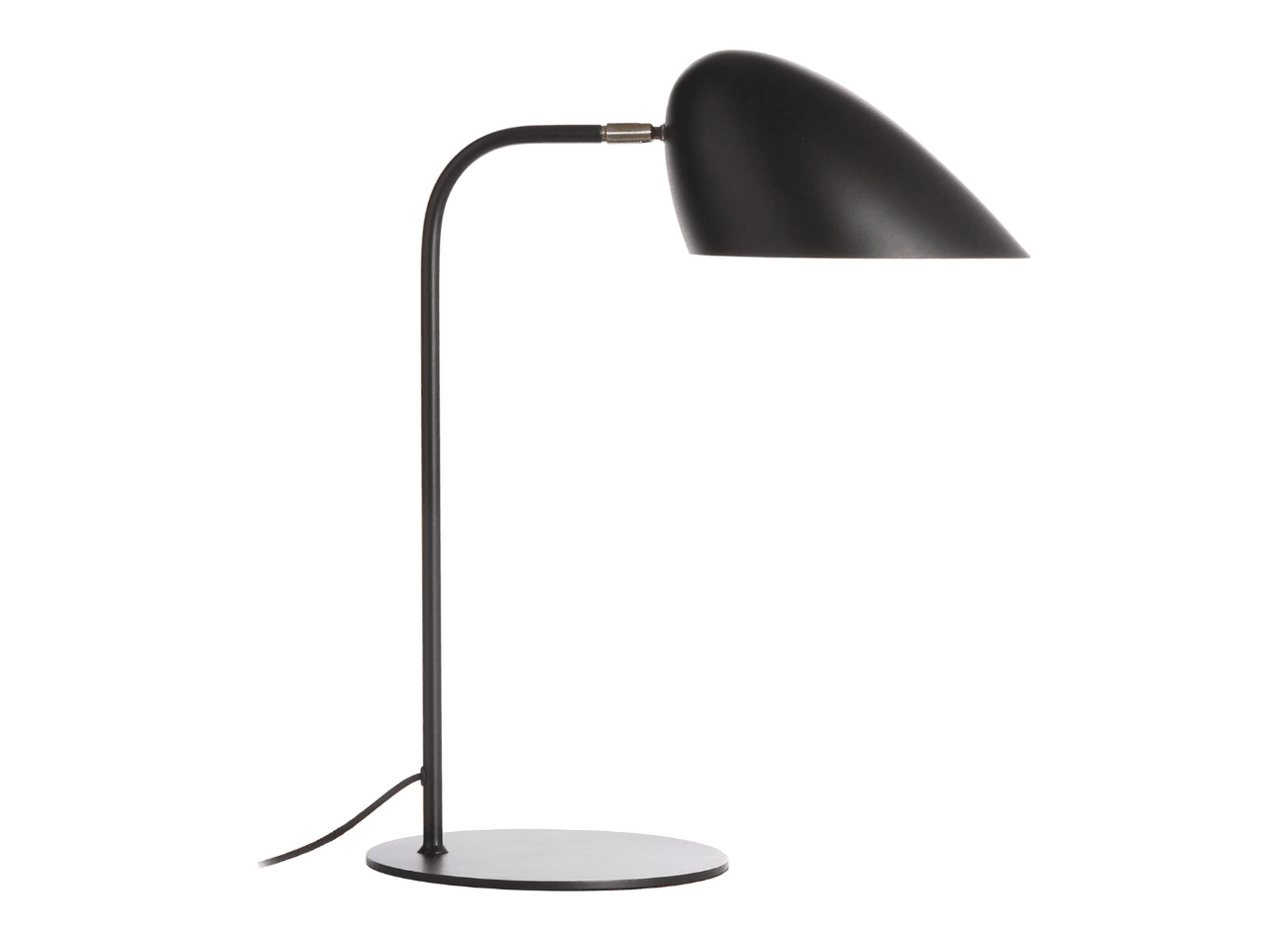 HITCHCOCK TABLE LAMP, MATT BLACK