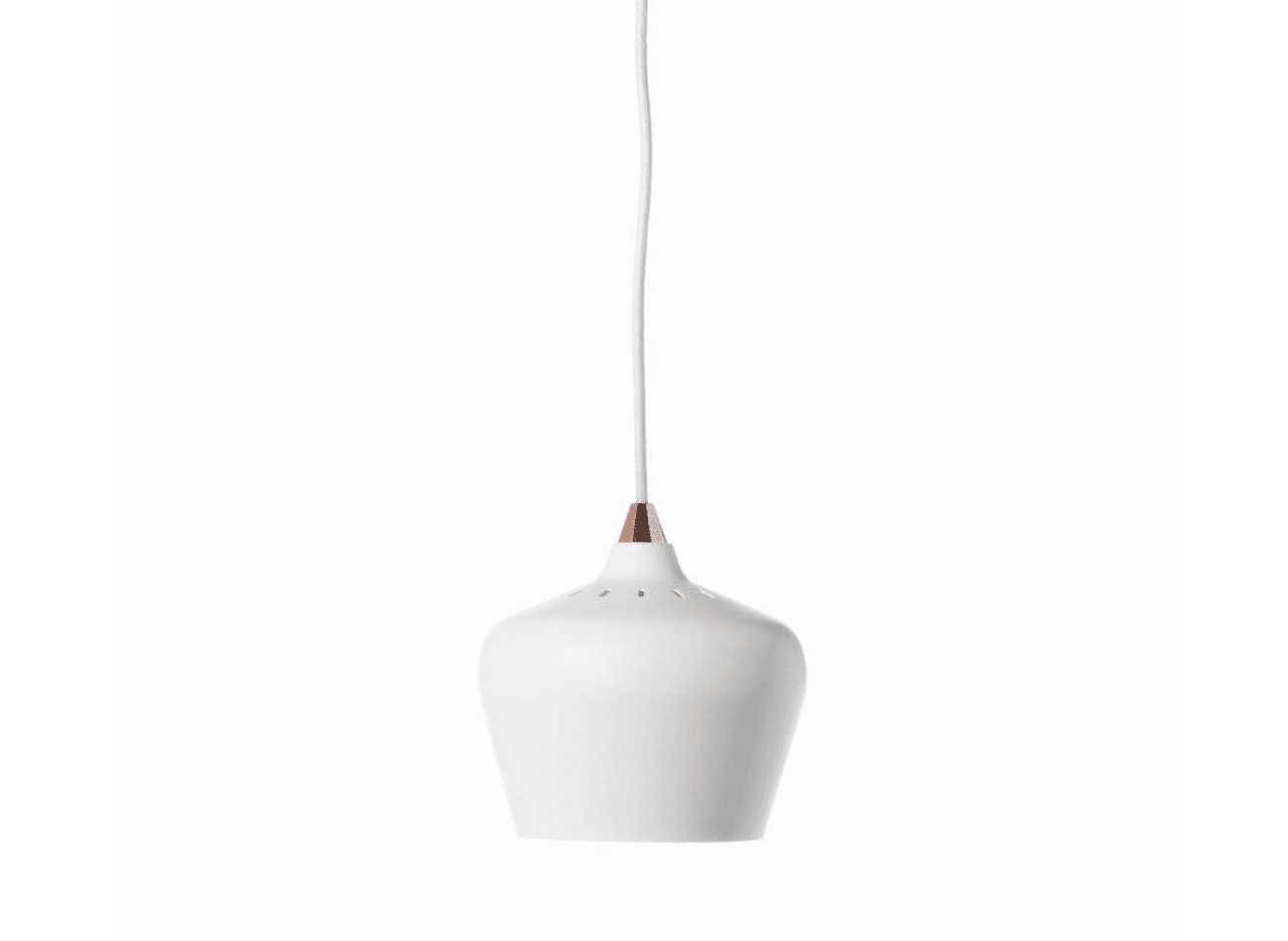 COHEN PENDANT LAMP 160Ø, WHITE