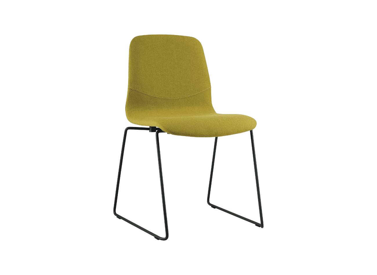 ALYSS DINING CHAIR (METAL LEG) - Image 4
