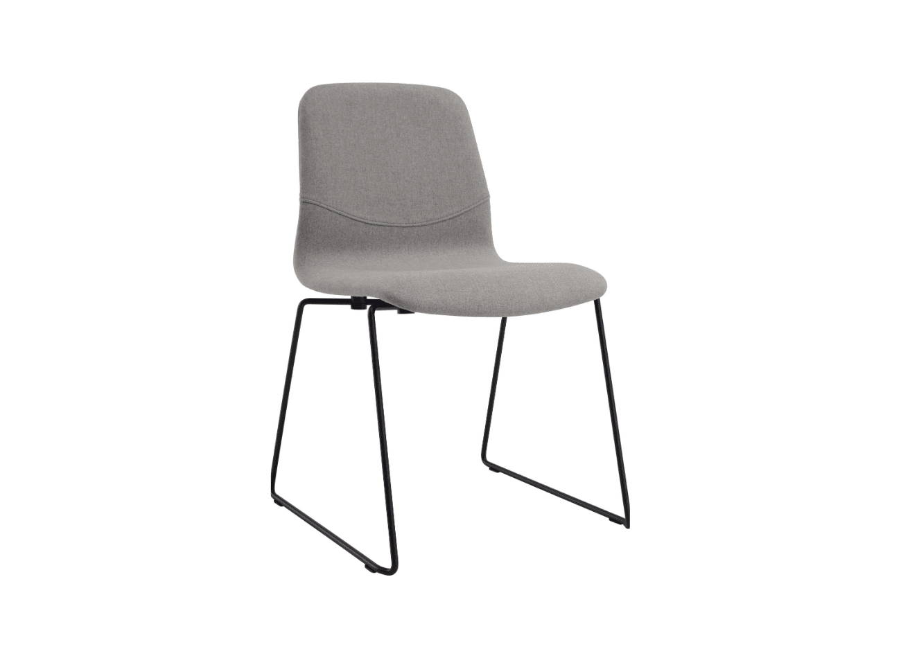 ALYSS DINING CHAIR (METAL LEG) - Image 5