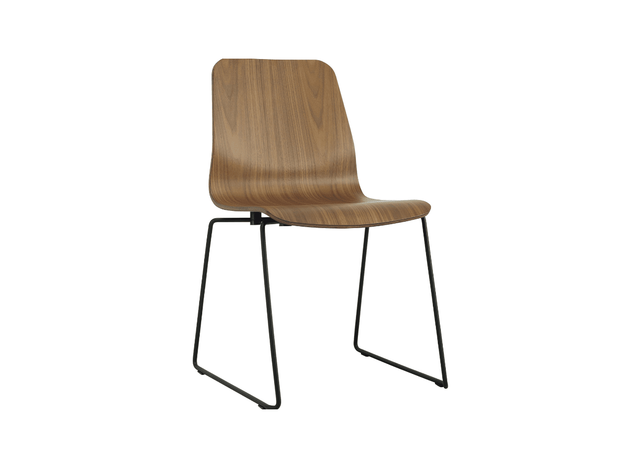 ALYSS DINING CHAIR (METAL LEG) - Image 9